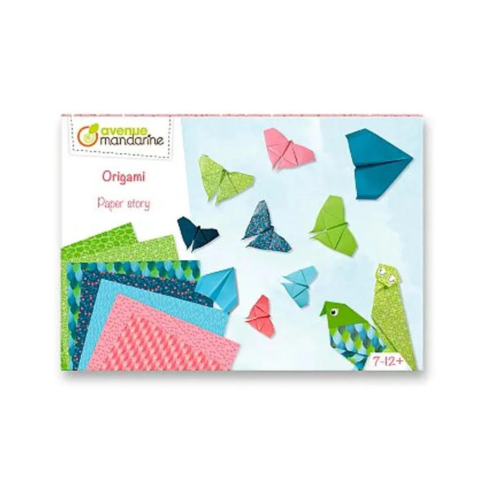 Główne zdjęcie produktu Sada papírů Avenue Mandarine Origami - 40 listů