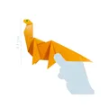 Następne zdjęcie produktu Sada papírů Avenue Mandarine Origami Dino - 40 listů