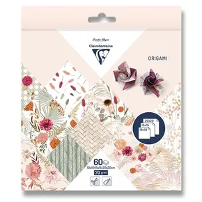Zestaw papieru z suszonymi kwiatami Clairefontaine Origami