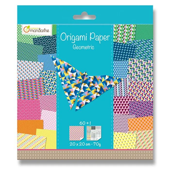 Główne zdjęcie produktu Sada papírů Clairefontaine Origami Geometrie