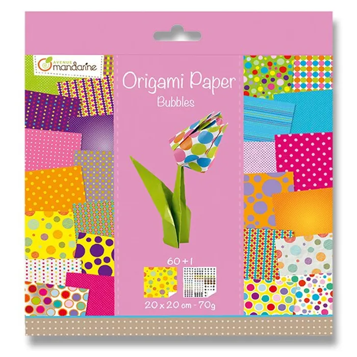 Główne zdjęcie produktu Sada papírů Clairefontaine Origami Kolečka