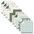 Zestaw papierów Clairefontaine Origami Romantyczny, 60 arkuszy