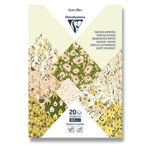 Zestaw wiosennych papierów Clairefontaine Origami