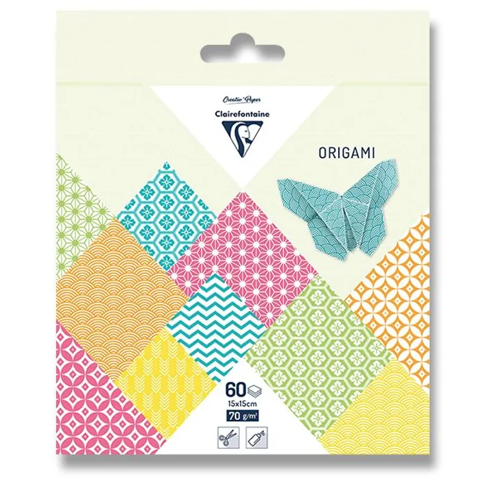 Główne zdjęcie produktu Sada papírů Clairefontaine Origami Summer