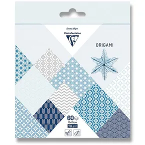 Zestaw zimowych papierów Clairefontaine Origami