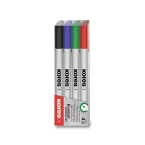 Zestaw markerów Kores K-Marker W1 zestaw 4 kolorów