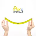 Zestaw linijek MILAN „FLEX” elastyczny, żółty