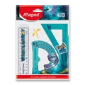 Zestaw przyborów kreślarskich Maped Twist´n Flex Dragon - 3 szt.