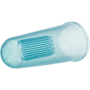 Zestaw silikonowych szczoteczek do zębów na palec, 6 cm, 2 szt