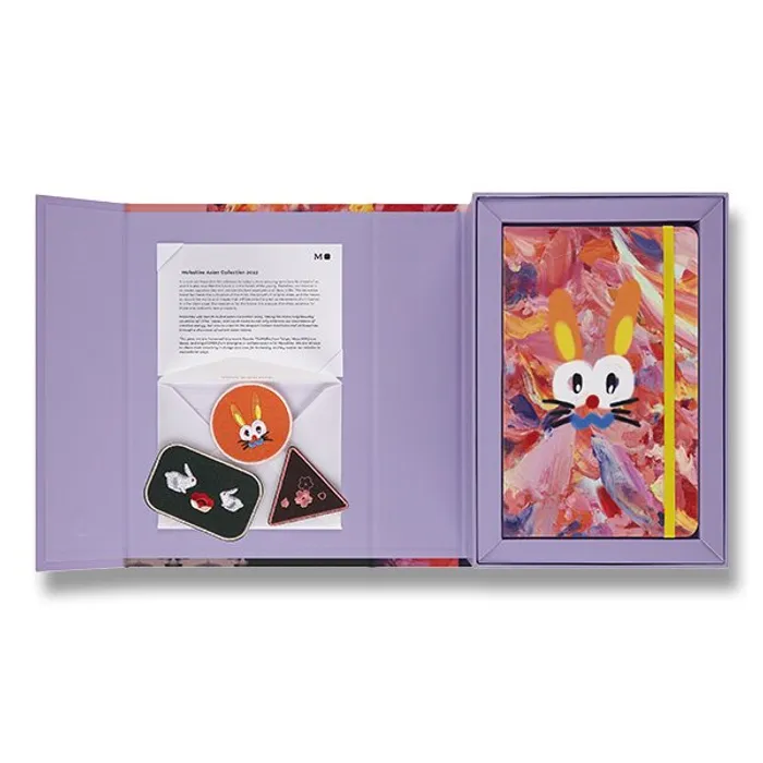 Główne zdjęcie produktu Sada Zápisníků Moleskine Sakura a YearoftheRabbit L, linkovaný, sběratelská edice