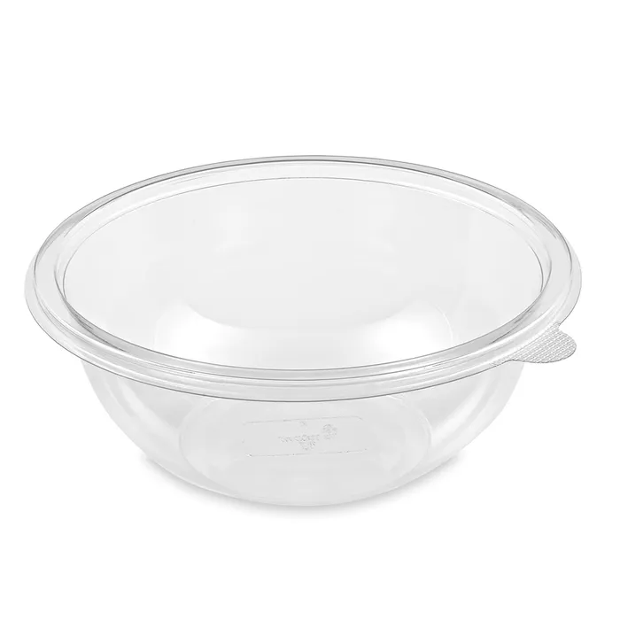 Główne zdjęcie produktu Salátová miska PREMIUM průhledná 1000 ml (PET) [50 ks]