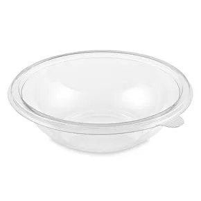 Pojemnik na sałatkę (rPET) PREMIUM przezroczysty średnica 199mm 750ml [50 szt]