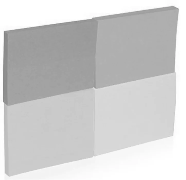 Główne zdjęcie produktu Samolepicí bloček, 38x51 mm, 4x50 lístků, DONAU, mix barev