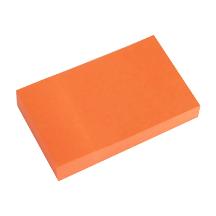 Główne zdjęcie produktu Samolepící bloček 51x76 NEON oranžový