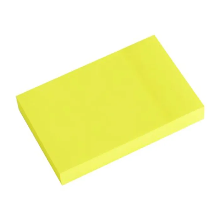 Główne zdjęcie produktu Samolepící bloček 51x76 NEON žlutý