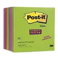 Następne zdjęcie produktu Blok samoprzylepny, 76x76 mm, 100 ark., 3M POSTIT Super Sticky, mieszane kolory