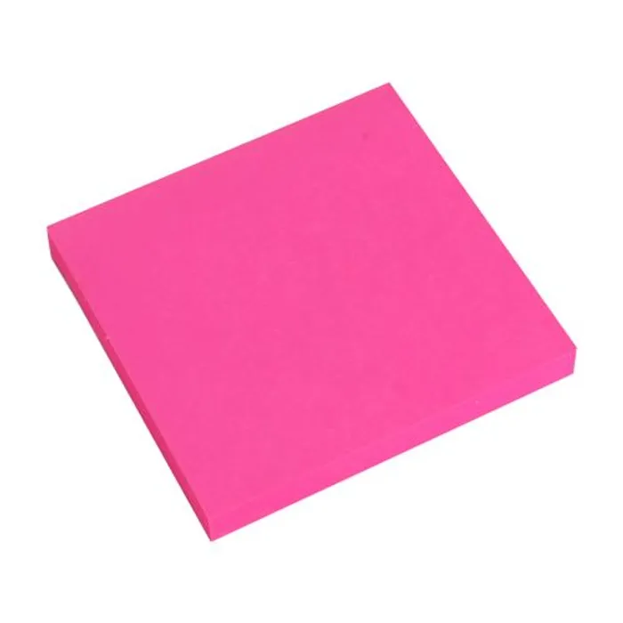 Główne zdjęcie produktu Samolepící bloček 76x76 NEON růžový