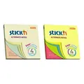 Samolepicí bloček Hopax Stick’n Alternate Pastel Notes 76 x 76 mm, 100 listů