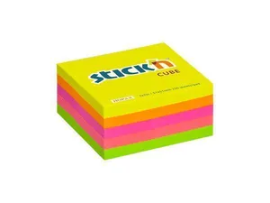 Notatnik samoprzylepny Hopax Stick'n Neon Notes 51 x 51 mm, 250 ark.