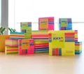 Notatnik samoprzylepny Hopax Stick'n Neon Notes 76 × 76 mm, 400 ark.