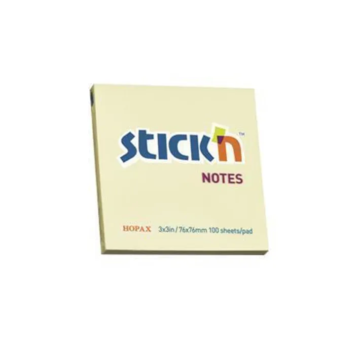 Główne zdjęcie produktu Samolepicí bloček Hopax Stick’n Notes 76 x 76 mm