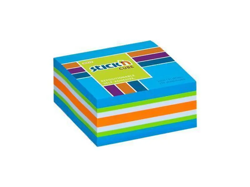 Główne zdjęcie produktu Samolepicí bloček Hopax Stick’n Notes Neon modrý