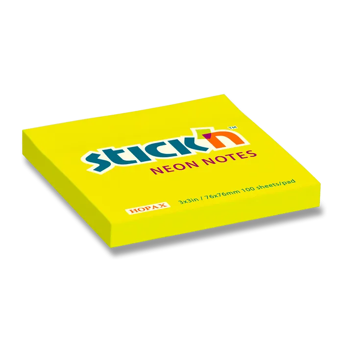 Główne zdjęcie produktu Samolepicí bloček Hopax Stick’n Notes žlutý
