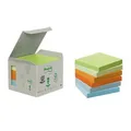 Następne zdjęcie produktu Samolepicí bloček, mix pastelových barev, 76x76 mm, 6x100 listů, recyklovaný, 3M POSTIT