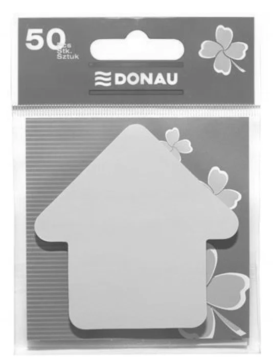 Główne zdjęcie produktu Samolepicí bloček ve tvaru šipky, 50 lístků, DONAU, zelený