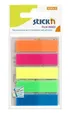 Samolepicí proužky Hopax Stick’n Clearnote 45 x 12 mm, 5 × 25 listů