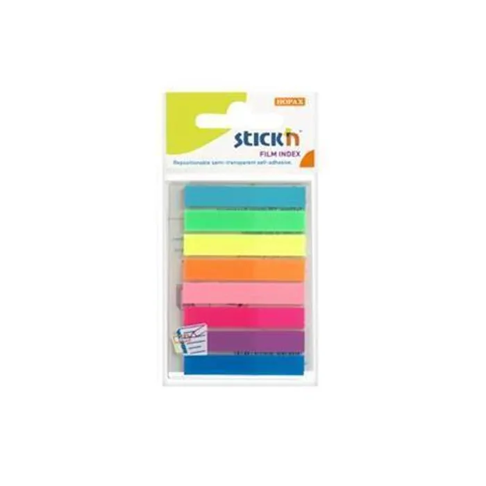 Główne zdjęcie produktu Samolepicí proužky Stick´n Clearnote proužky 45 x 8 mm, 8 barev
