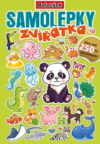 Samolepkový sešit - Zvířátka