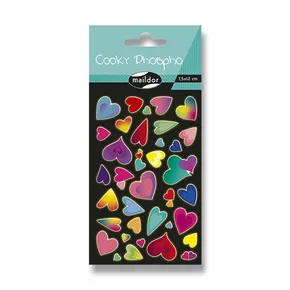 Naklejki Maildor 3D Cookie Phospho Heart