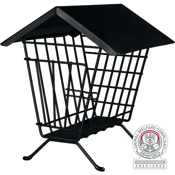 Główne zdjęcie produktu Samostatně stojící krmítko na seno, kovové 20 x 23 x 20 cm
