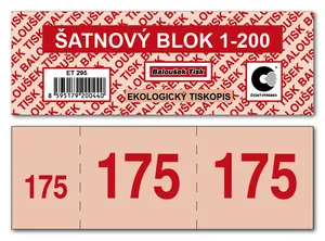 Bloki do szafek 1 - 200 numerów ET295