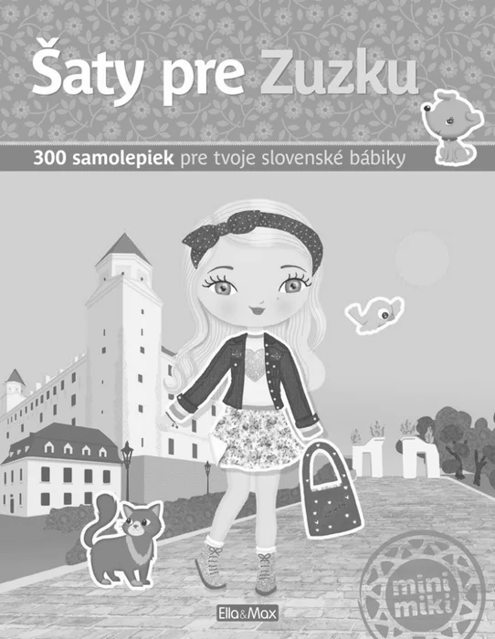 Główne zdjęcie produktu Šaty pre ZUZKU – Kniha samolepiek