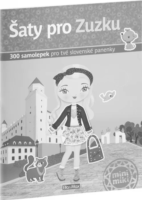 Główne zdjęcie produktu Šaty pro ZUZKU – Kniha samolepek