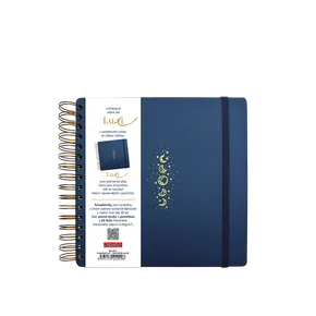 Album Luxi - 210x210 - laminat - granatowy
