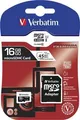 Następne zdjęcie produktu Karta pamięci SecureDigital SDHC 16 GB, klasa 10, z adapterem, Verbatim