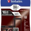 Następne zdjęcie produktu SecureDigital SDHC 16GB micro paměťová karta , Class 10, Verbatim