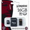 Następne zdjęcie produktu SecureDigital SDHC 16GB micro paměťová karta s adaptérem, Class 10, Kingston