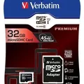 Następne zdjęcie produktu Karta pamięci SecureDigital SDHC 32 GB, klasa 10, z adapterem, Verbatim