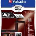 Następne zdjęcie produktu SecureDigital SDHC 32GB micro karta pamięci, Class 10, Verbatim