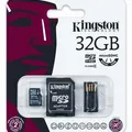Następne zdjęcie produktu SecureDigital SDHC 32GB micro paměťová karta s adaptérem, Class 4, Kingston