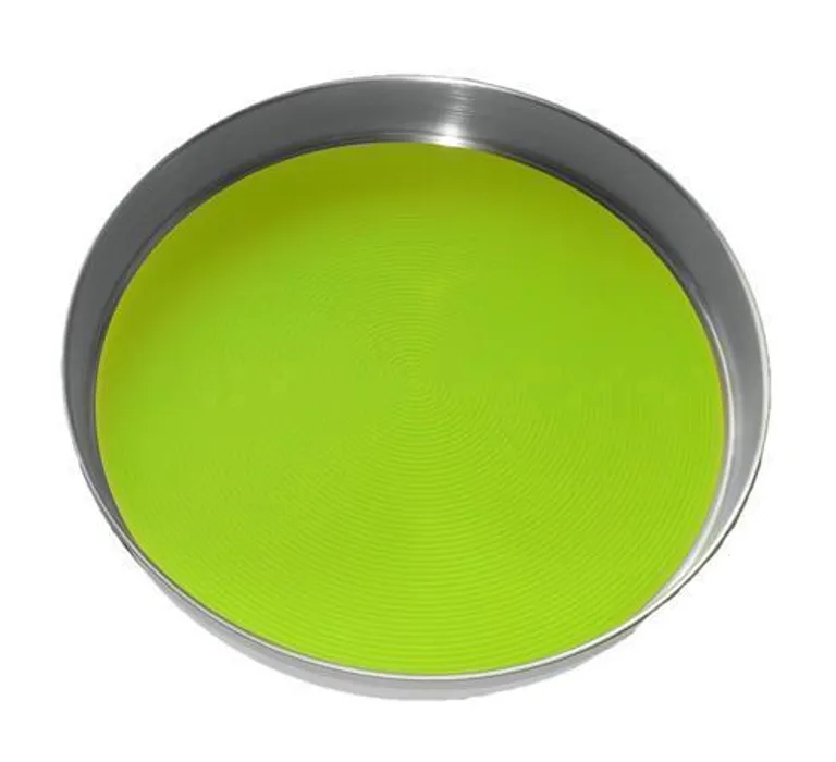 Główne zdjęcie produktu Servírovací podnos, nerezová ocel, kruh, 32 cm