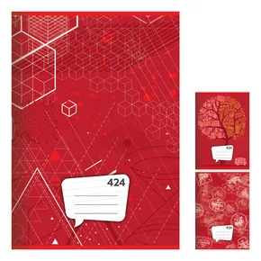 Zeszyt A4, 20 kartek - w kratkę 424