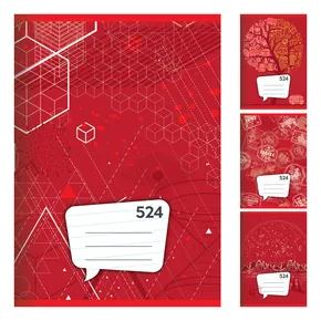 Zeszyt A5, 20 kartek - w kratkę 524