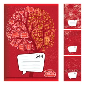 Zeszyt A5, 40 kartek - w linie 544
