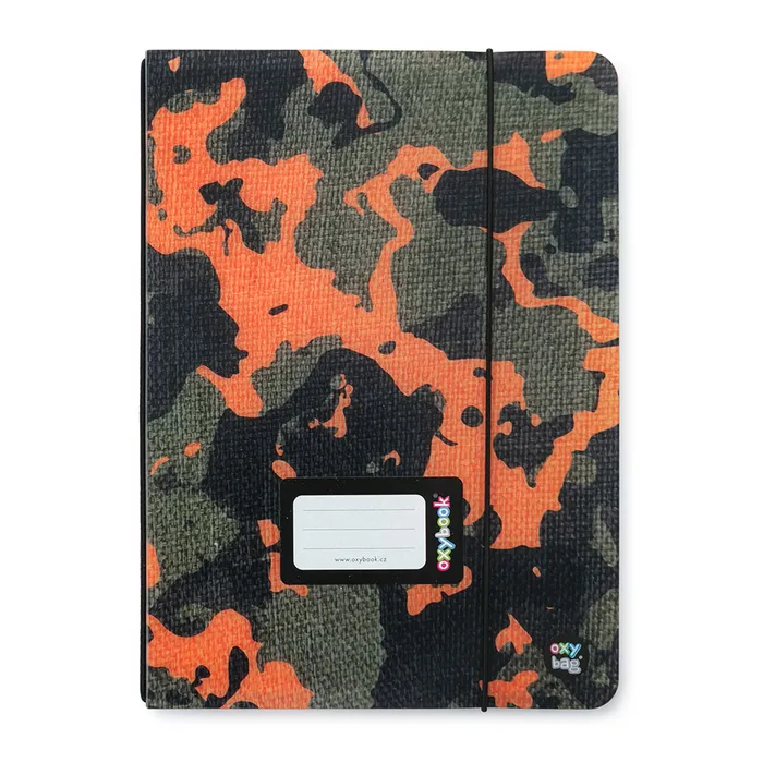 Główne zdjęcie produktu Sešit PP Oxybook A4 40 listů Camo