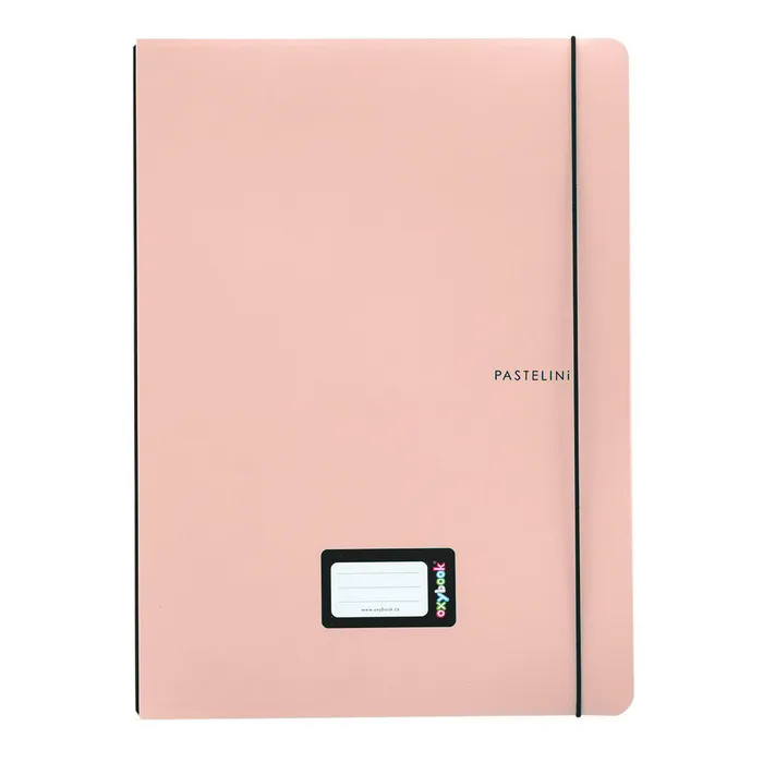Główne zdjęcie produktu Sešit PP Oxybook A4 40 listů PASTELINI meruňková